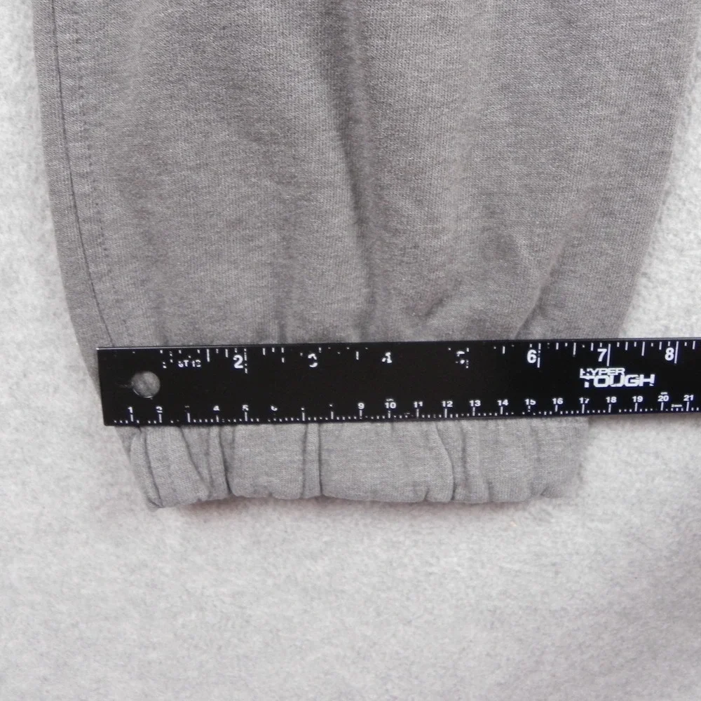 The North Face Pants Mens Medium Activewear Sweat Jogger Fleece Lounge Logo Gray